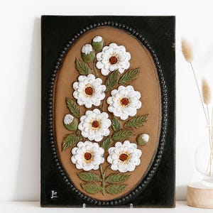 JIE Gantofta Sweden Ceramic   Wall Plaque –  design by Aimo Nietosvuori,  design by Aimo Nietosvuori, Sweden, 1970s