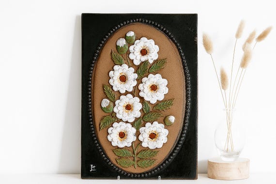 JIE Gantofta Sweden Ceramic   Wall Plaque –  design by Aimo Nietosvuori,  design by Aimo Nietosvuori, Sweden, 1970s