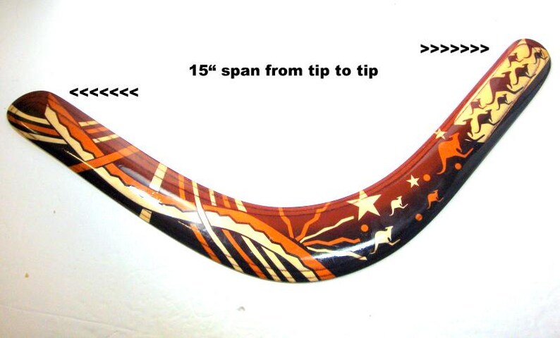 Boomerang by RANGS - Authentic Australian WOOD Boomerang With ...