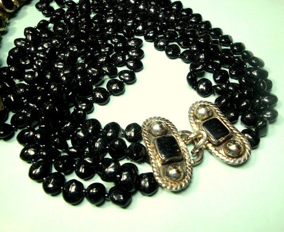 Giant Luisa Conti Vintage Modernist BIB Necklace,… - image 7