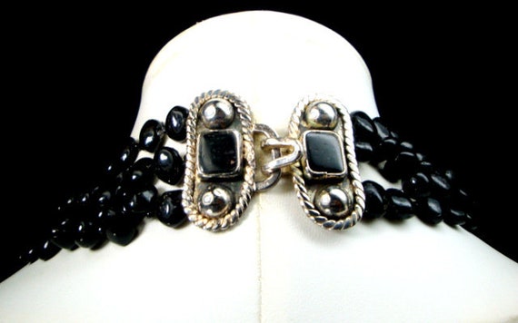 Giant Luisa Conti Vintage Modernist BIB Necklace,… - image 10