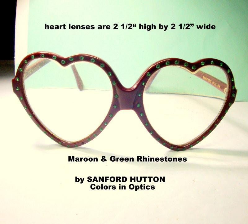 Vtg Colors in Optics Sanford Hutton Cat Eye Sunglasses USA Grandmillennial Colors In Optics LTD Sanford Hutton – Vintage Frames Company main image 4