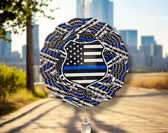 8" Police Windspinner
