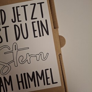 Erinnerungsbox Fehlgeburt – Andenkenbox für Sternenkinder | Trauer Geschenk