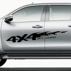 4x4 Side Universal Truck Decal for pick up truck