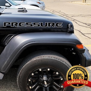 Pressure Hood Decal