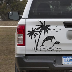 Paradise  Rear truck decal