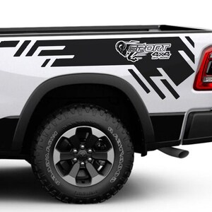 2 Sport  Rear Side Truck Decal