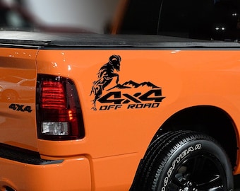 Universal Mountain hop Side Truck Decal