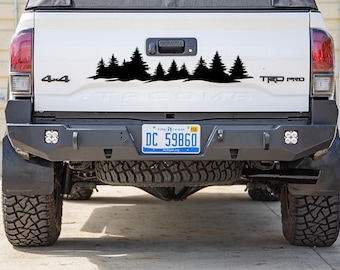 Tacoma snow forest or snow mountain  Rear truck decal