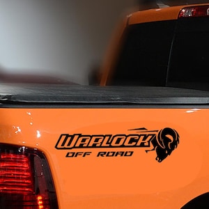 Rear Side Truck Decal Style 2