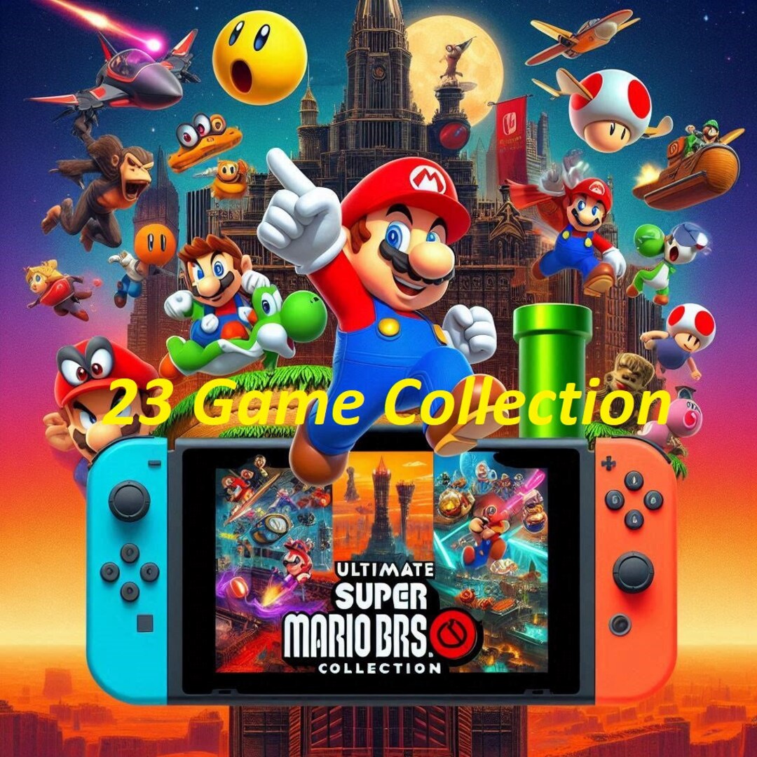 Super Mario Bros Switch Download Code Ultimate Super Mario Bros Switch Collection 23 Game Collection Steam