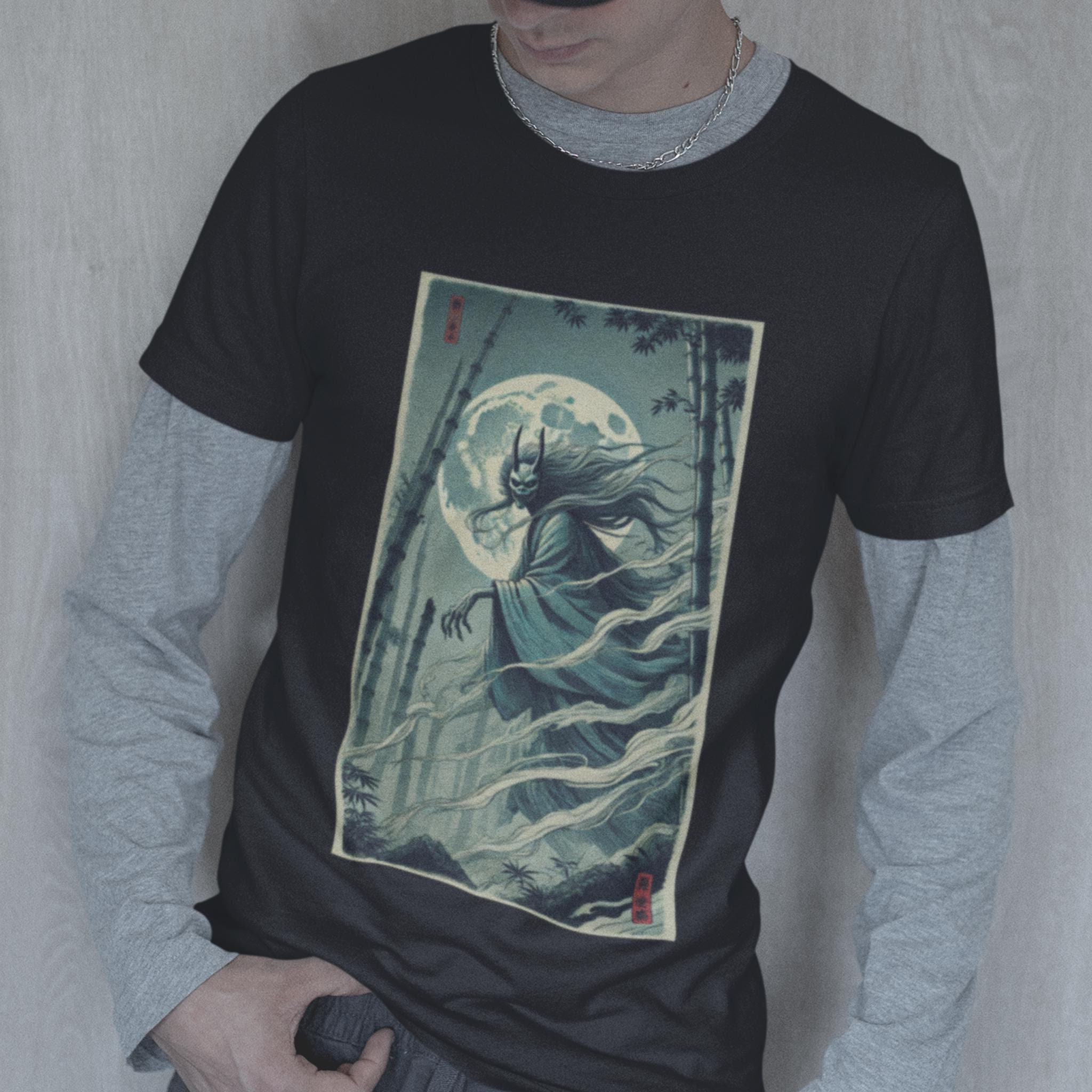 T-shirt de l'esprit maléfique Yokai Art traditionnel japonais
