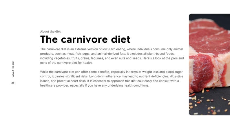 7-day Carnivore Diet Meal Plan | Weight Loss Guide With Checklist ...