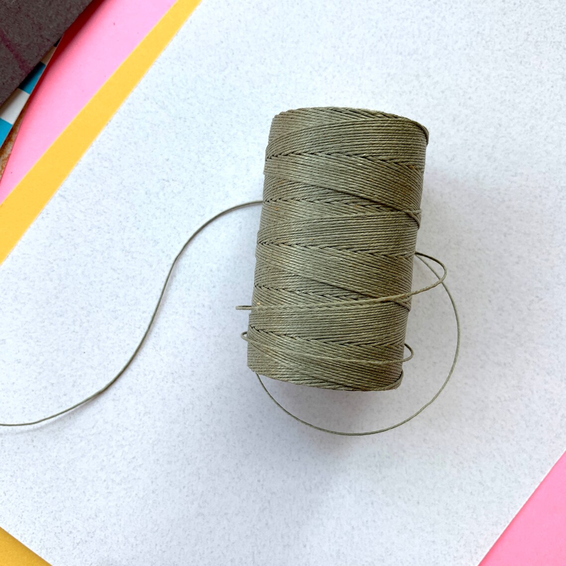 Irish Linen Bookbinding Thread 18/3 10 Yards or Full Spool Etsy