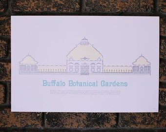 Buffalo and Erie County Botanical Gardens Architecture Print