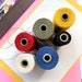 Irish Linen Bookbinding Thread 18/3 – 10 yards or full spool, assorted colors 