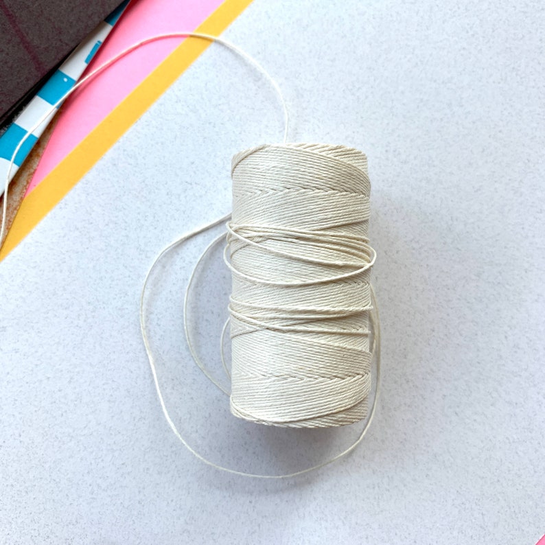 Irish Linen Bookbinding Thread 18/3 10 yards or full spool Etsy
