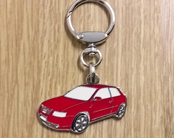 A3 Keychain, Classic Car Pendant, Metal Enamel Keychain, Retro Automotive Collectable Keychain Gift, Car Lover Gift Keychain