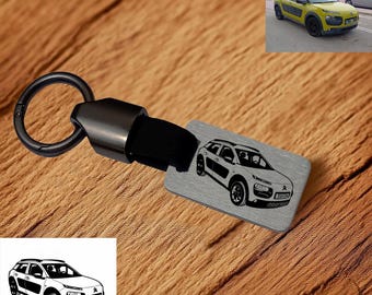 Engraved keychain P11 Auburn 851, R-4, Bugatti Royale, Hudson Hornet 51 history of classic cars, myths.  for collectors, Keychain for gift.