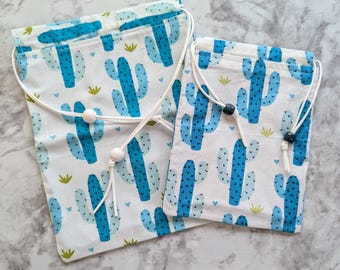 Bag, Pouch, Drawstring, Fabric, Gift, Giftbag, Bead, Cotton, Make-up, Bridesmaids, Favors