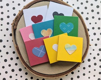 Notecards, paper, mini, single, packs, gift tags