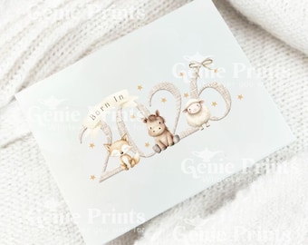 Personalized Baby Keepsake Box 2026, Custom Baby Memory Box, New Baby Gift, Magnetic lid, Baby Shower Gift, Birth Details Box