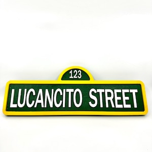 Custom Children’s Street Sign