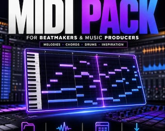 Producer MIDI Files for Beatmakers Music Production Templates
