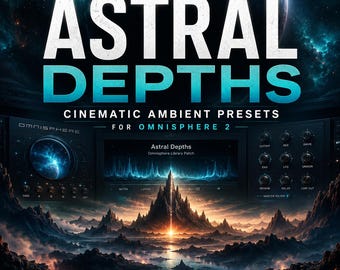 Cinematic Ambient Presets for Omnisphere 2 Atmospheric Soundbank Pack