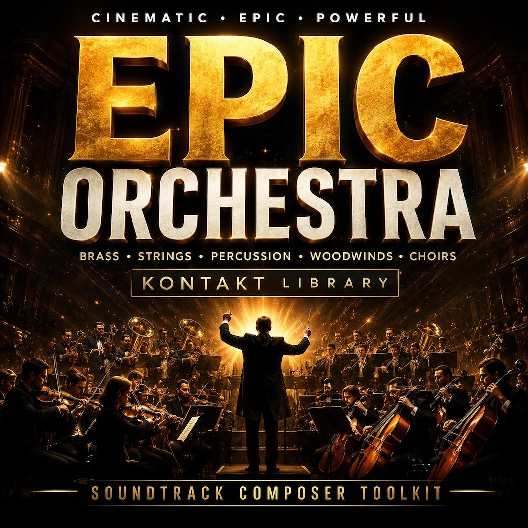 Epic Orchestral KONTAKT Library Cinematic Brass Strings Soundtrack ...