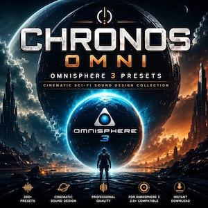 Chronos Omnisphere 3-förinställningar | Filmisk sci-fi-ljuddesignsamling