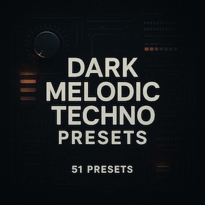 Dark Melodic Techno Presets for Massive | Deep House & Underground Sound Pack | 51 Premium NMSV Presets