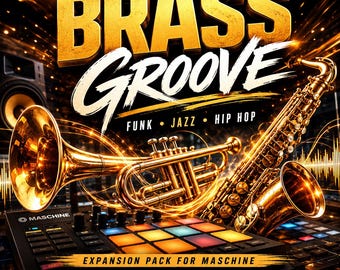 Brass Groove-uitbreidingspakket voor Maschine Funk Jazz Hiphop-geluiden
