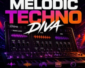 Pack MIDI de presets mélodiques techno diva