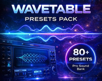 Vintage Wavetable Synth Presets – Cinematic Pads, Retro Leads, Ambient Textures (Instant Download)