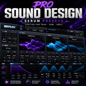 Serum Presets for Trap EDM Drill Producers FL Studio Sound Design Pack image 4