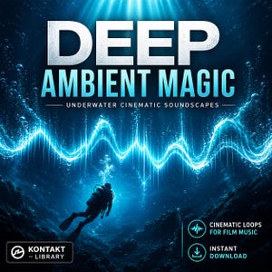Undervattenskontaktbibliotek Ambient Loops Filmiska ljudlandskap för filmmusik