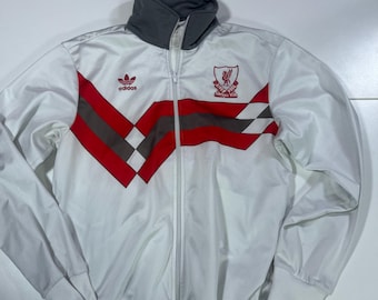 Adidas Tracksuit Top Track Jacket Liverpool FC Y2K 00s Football