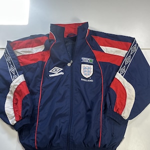 England Umbro Jacket - Etsy