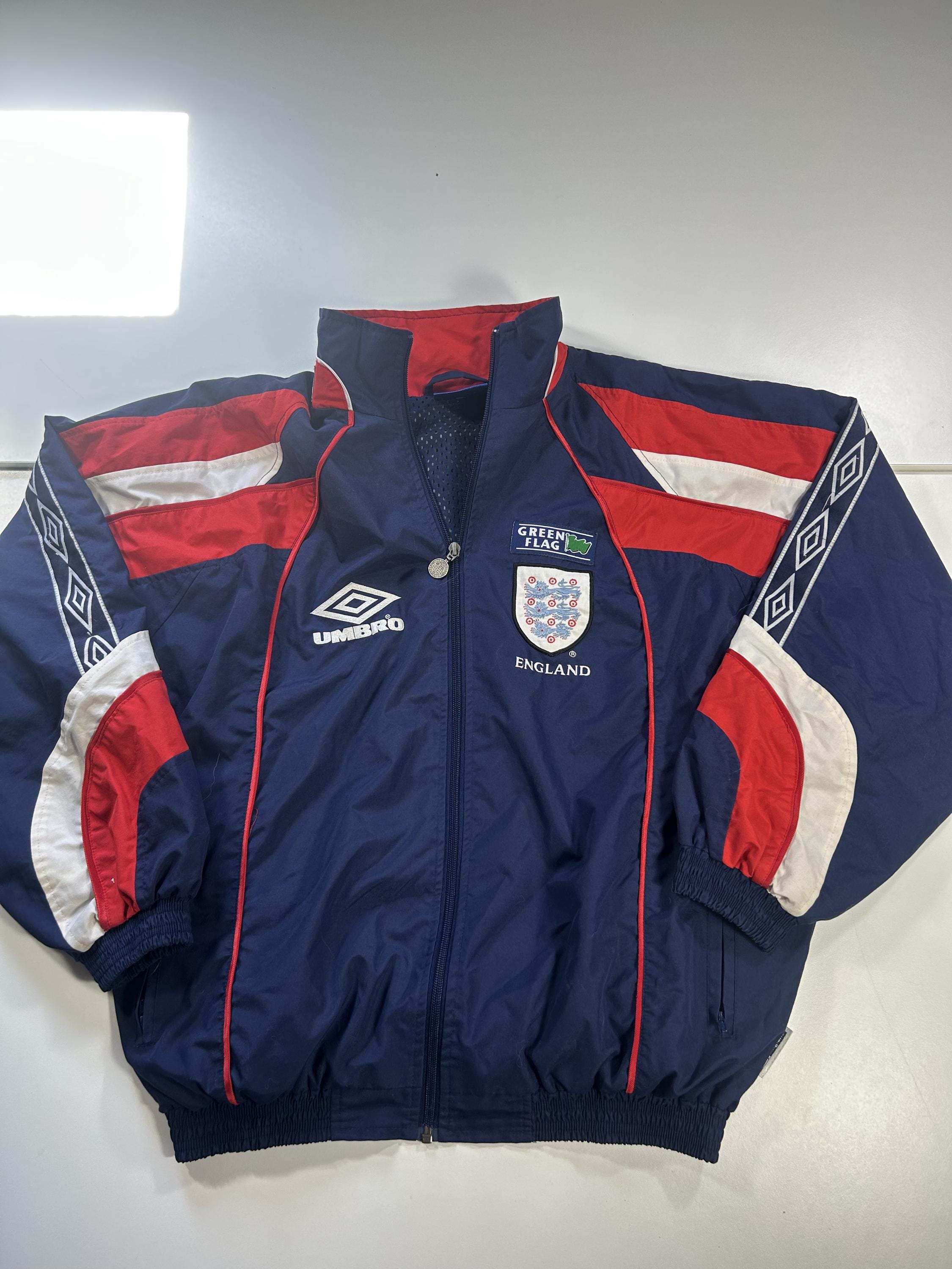 England Umbro Jacket - Etsy