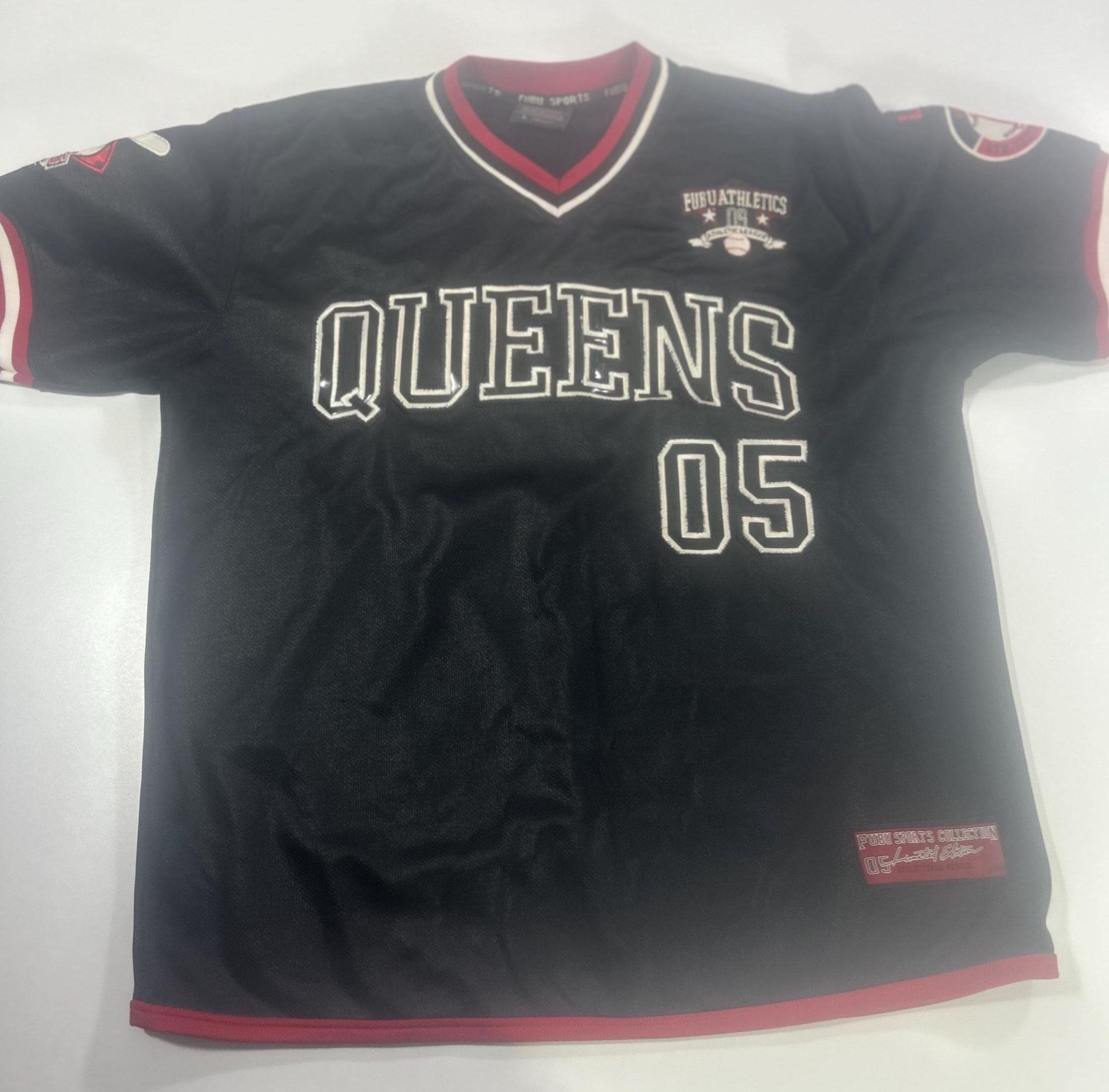 Fubu Vintage Queens 05 Ltd City Edition Mens Large Black Jersey - Etsy