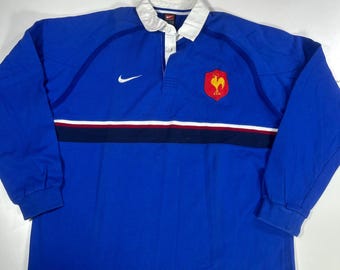 XL Nike Team Rugby League 1999/2000 Frankrijk jersey poloshirt heren
