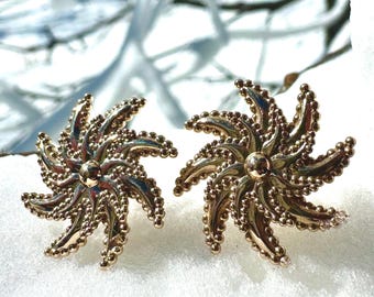 Spiraling Sun Earrings