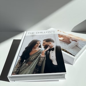 Luxury Hardcover Wedding Photo Album: Thick Page Personalized Keepsake