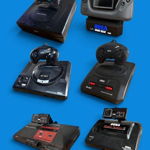 Displaystandaard voor Sega-consoles – Compatibel met diverse modellen | Keuze uit verschillende kleuren