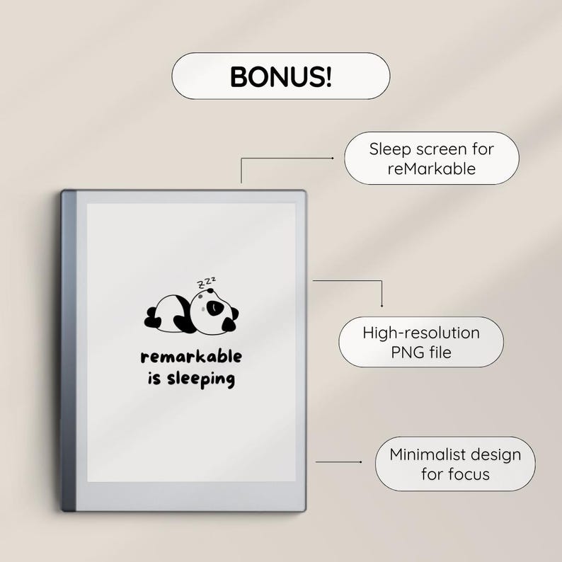 Planner di budget per reMarkable, modelli per reMarkable 2, planner digitale, quaderno per reMarkable 2, compatibile con reMarkable Paper Pro immagine 8
