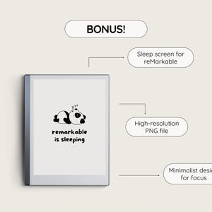 Mallar för måltidsplanerare för reMarkable Paper Pro, hyperlänkad PDF-journal för reMarkable 2, digital daterad e-bläcksurfplatta för matplanerare bild 9