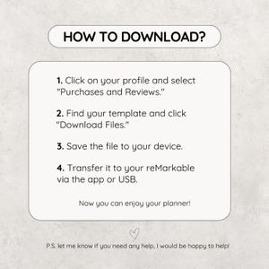 ADHD Planner for reMarkable, Templates for reMarkable 2, Digital Planner, Notebook for reMarkable 2, Compatible with reMarkable Paper Pro image 9