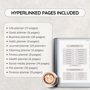 ADHD Planner for reMarkable, Templates for reMarkable 2, Digital Planner, Notebook for reMarkable 2, Compatible with reMarkable Paper Pro image 6